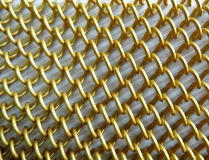Stainless Steel/Aluminum Wire Drapery Decorative Wire Mesh
